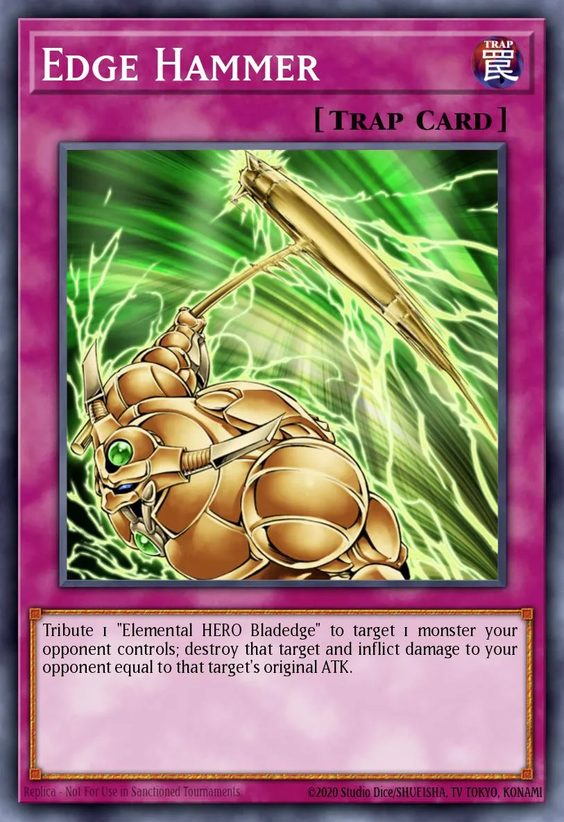 Edge Hammer · Duelist Pack: Jaden Yuki 2 84361420/30