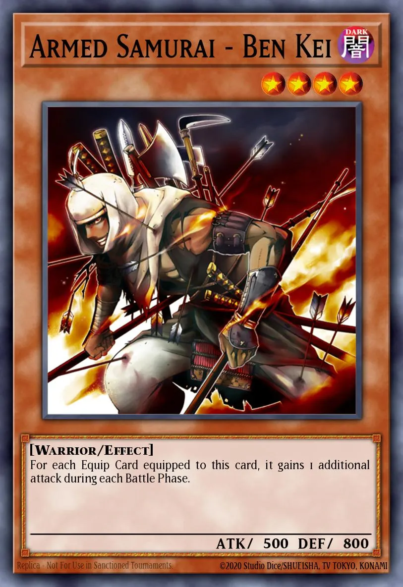 Armed Samurai - Ben Kei · Flaming Eternity 84430950/60