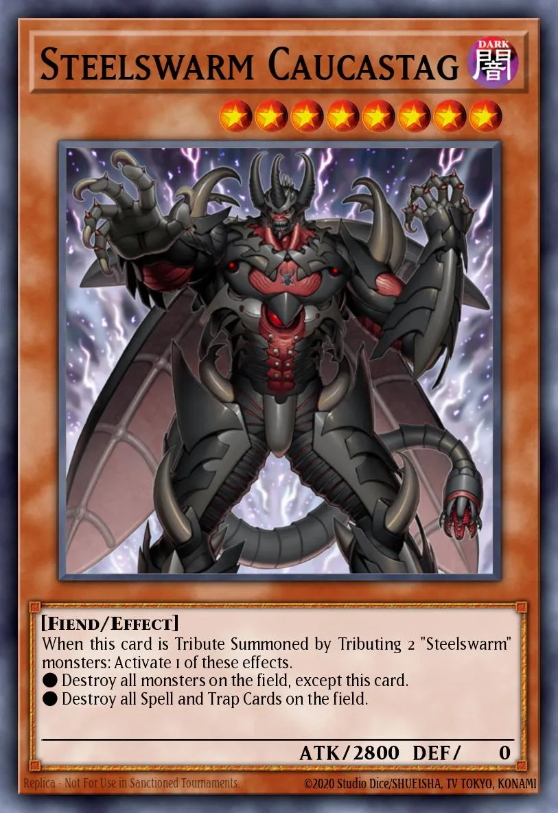 Steelswarm Caucastag · Duel Terminal 5b 84488827/50