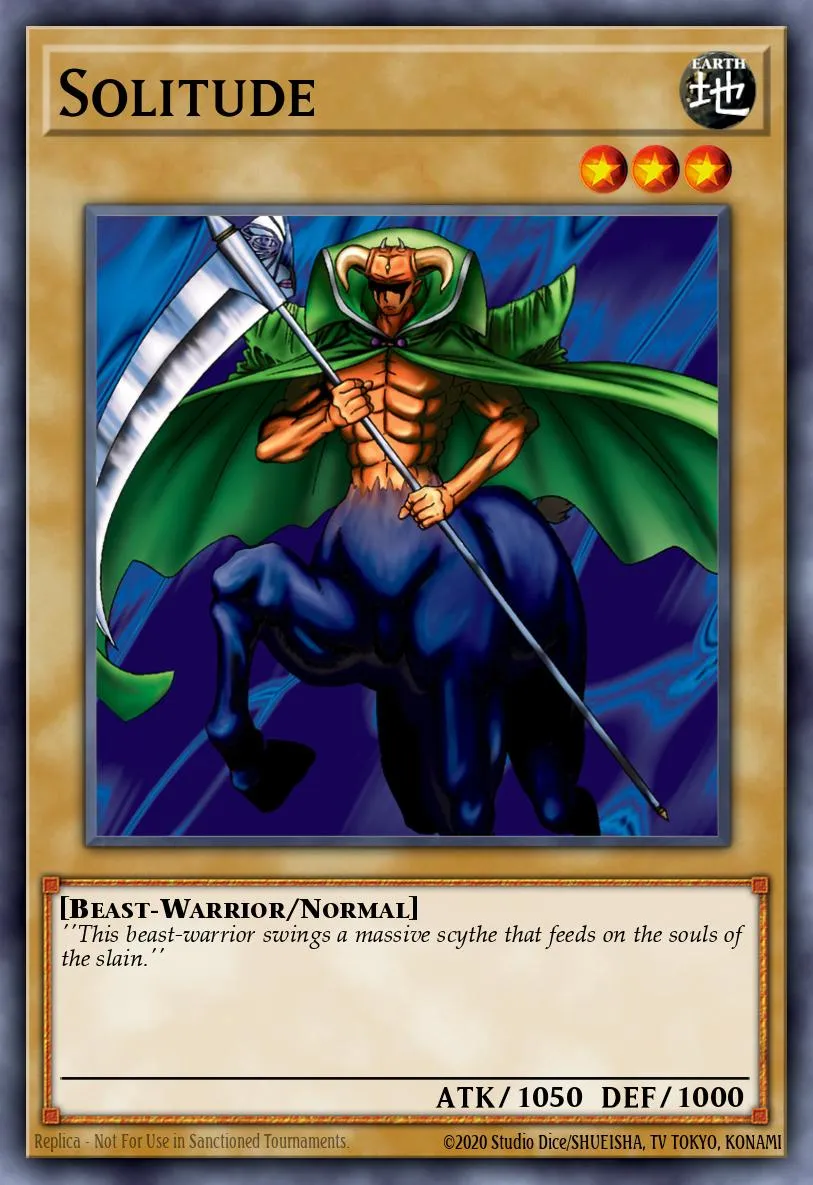 Solitude · Yu-Gi-Oh (No Set) 84794011