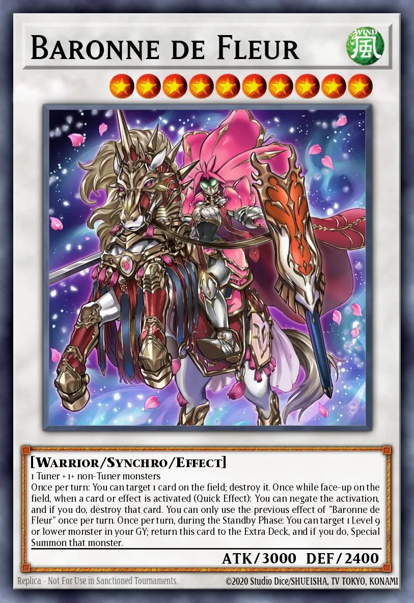 Baronne de Fleur · Legendary Duelists: Synchro Storm 84815190/56