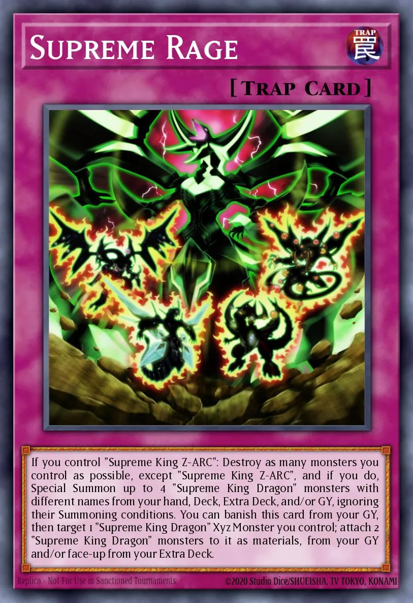 Supreme Rage · Code of the Duelist Special Edition 84869738/4