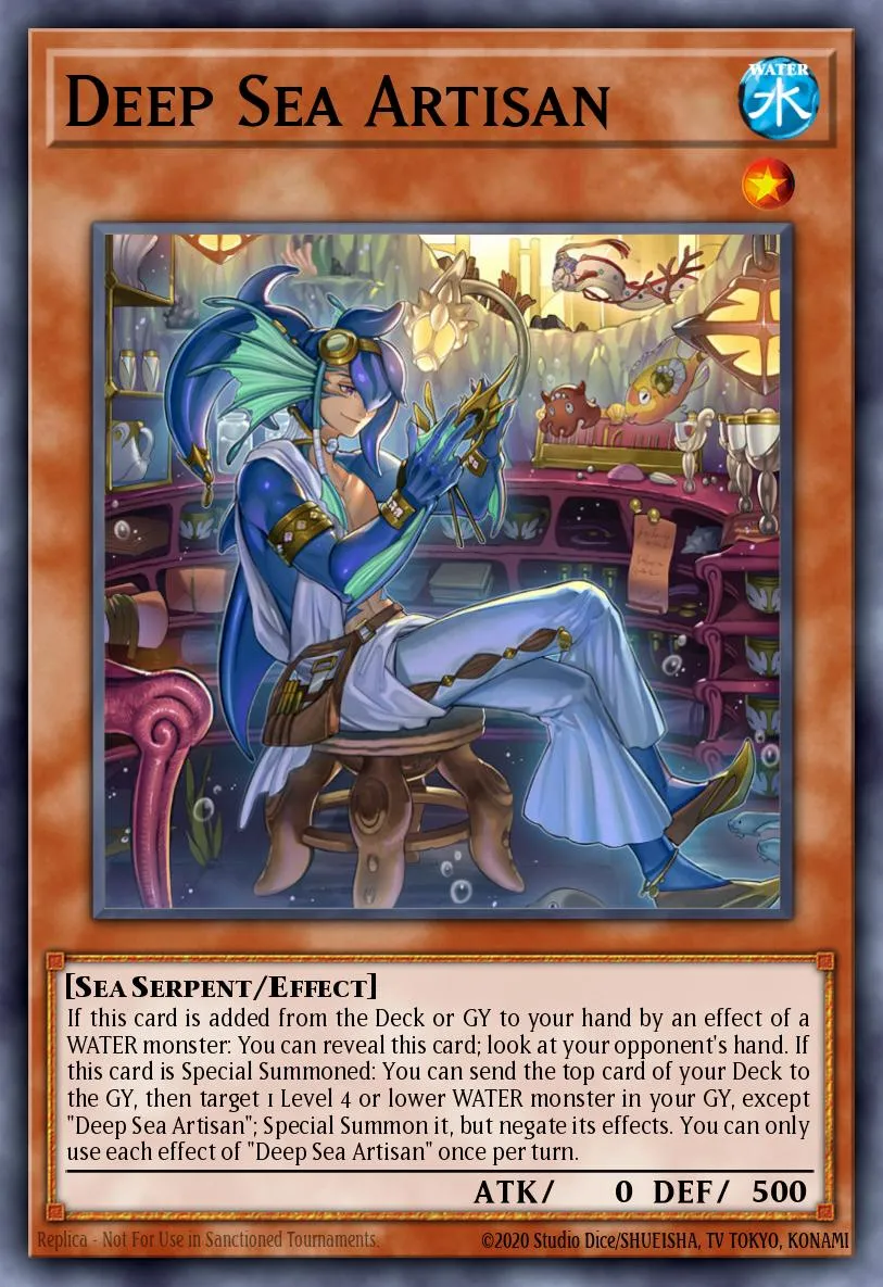 Deep Sea Artisan · Eternity Code Premiere! promotional card 8495780/1