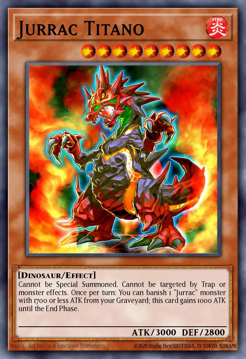 Jurrac Titano · Duel Terminal 3 85028288/100