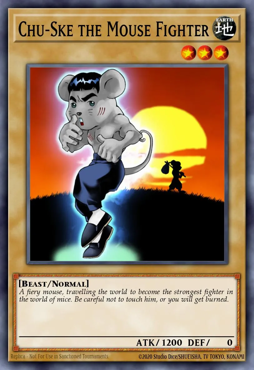 Chu-Ske the Mouse Fighter · Flaming Eternity 8508055/60