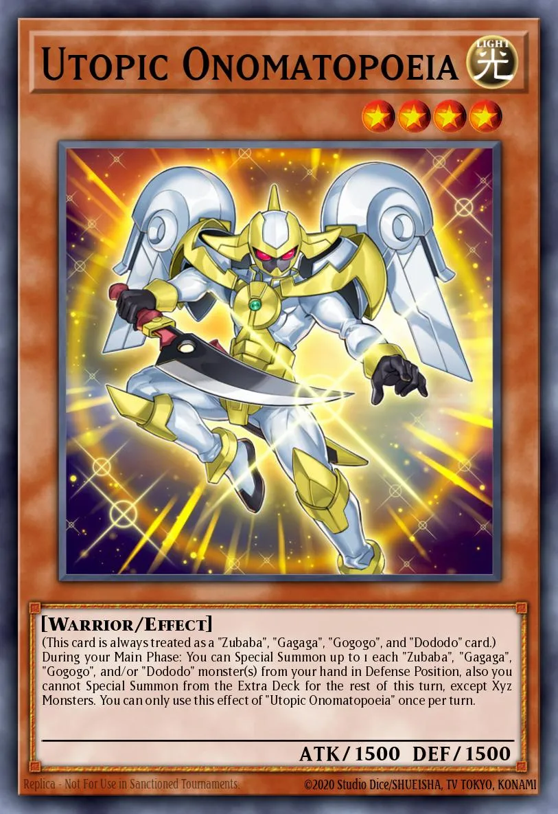Utopic Onomatopoeia · Duel Power 8512558/106