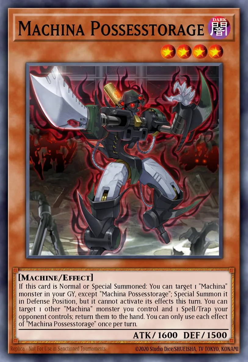 Machina Possesstorage · Structure Deck: Mechanized Madness 85136114/41