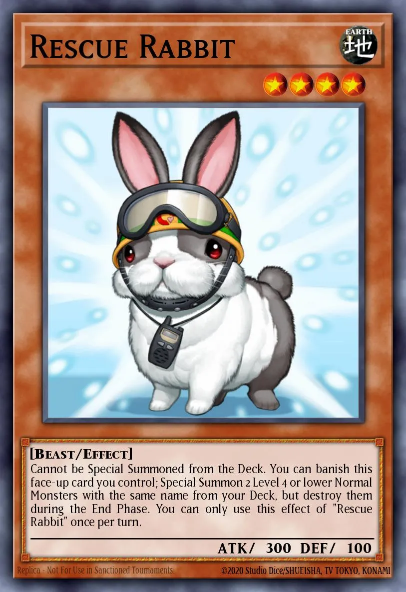 Rescue Rabbit · Photon Shockwave Sneak Peek Participation Card 85138716/1