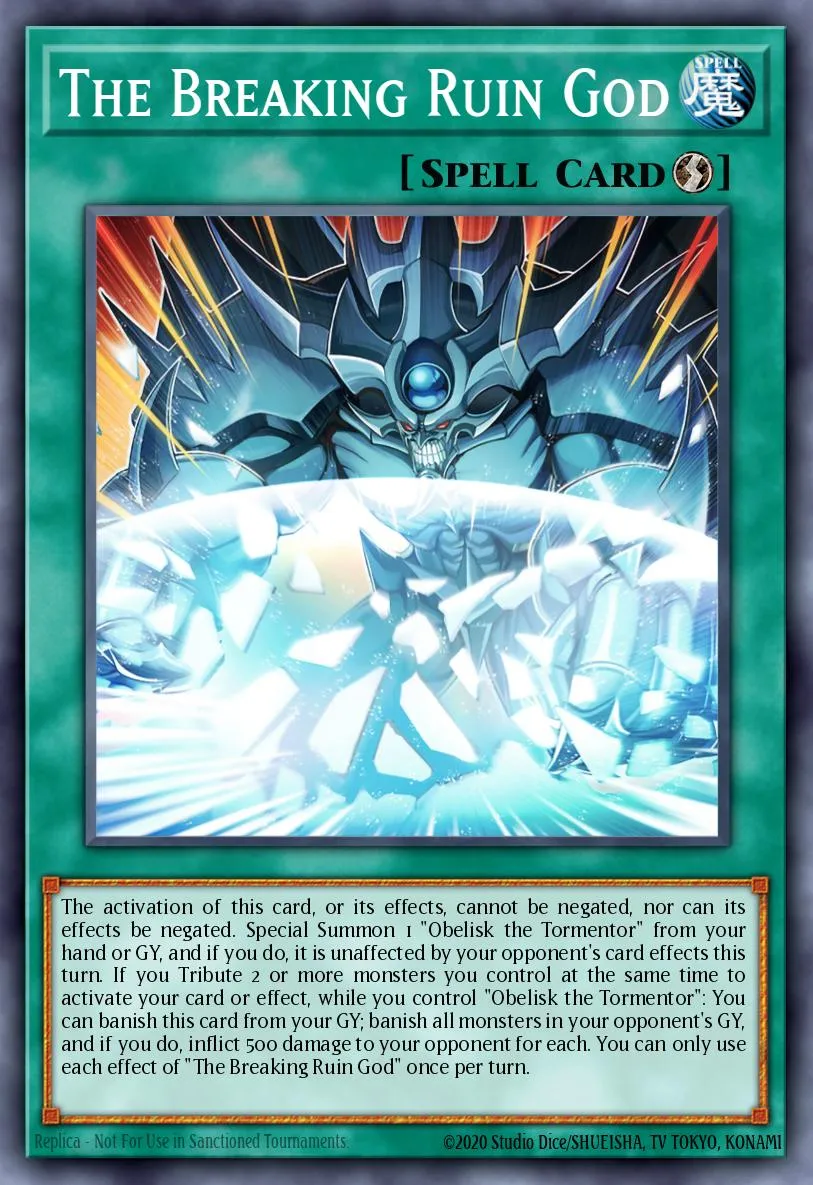 The Breaking Ruin God · 2022 Tin of the Pharaoh's Gods 85182315/275