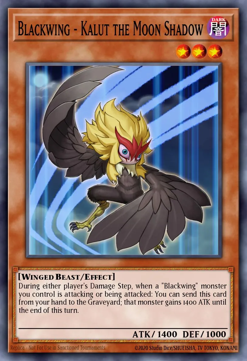 Blackwing - Kalut the Moon Shadow · Raging Battle: Special Edition 85215458/2