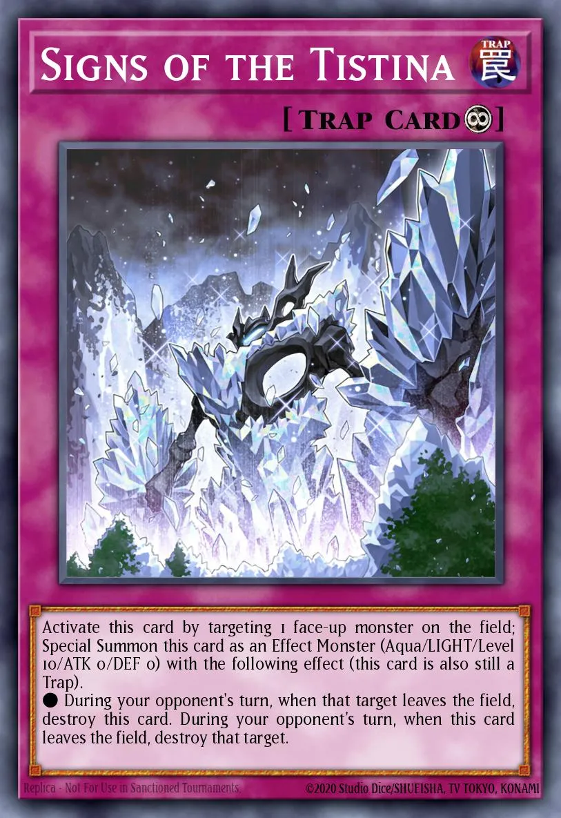Signs of the Tistina · Duelist Nexus 85277313/99