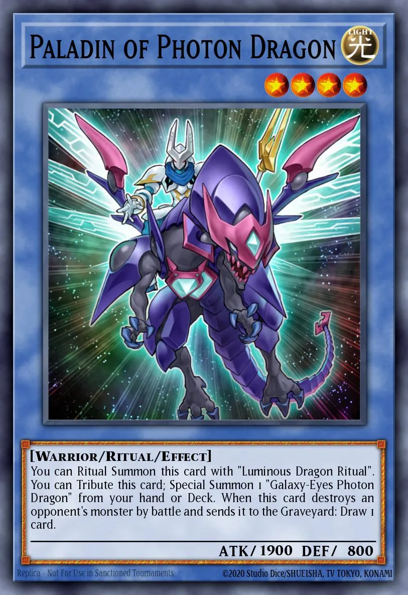 Paladin of Photon Dragon · Legacy of the Valiant: Deluxe Edition 85346853/4