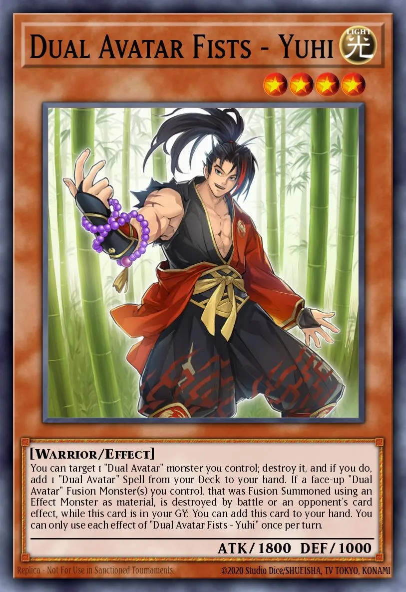 Dual Avatar Fists - Yuhi · Phantom Rage Premiere! promotional card 85360035/1