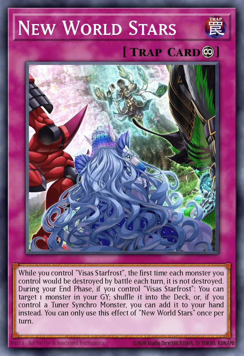 New World Stars · Duelist Nexus 85407683/99