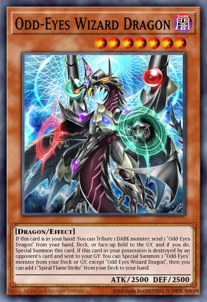 Odd-Eyes Wizard Dragon · Legendary Duelists: Magical Hero 85497611/56