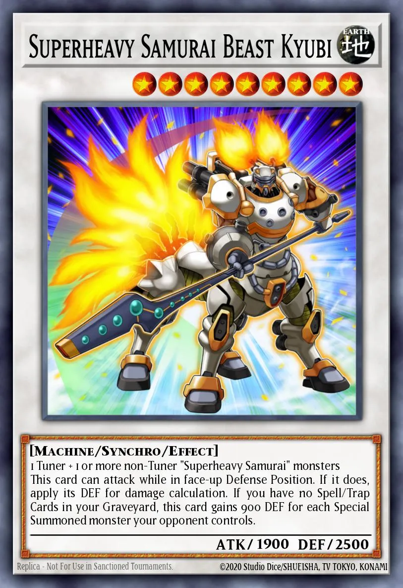 Superheavy Samurai Beast Kyubi · Breakers of Shadow: Special Edition 85528209/4