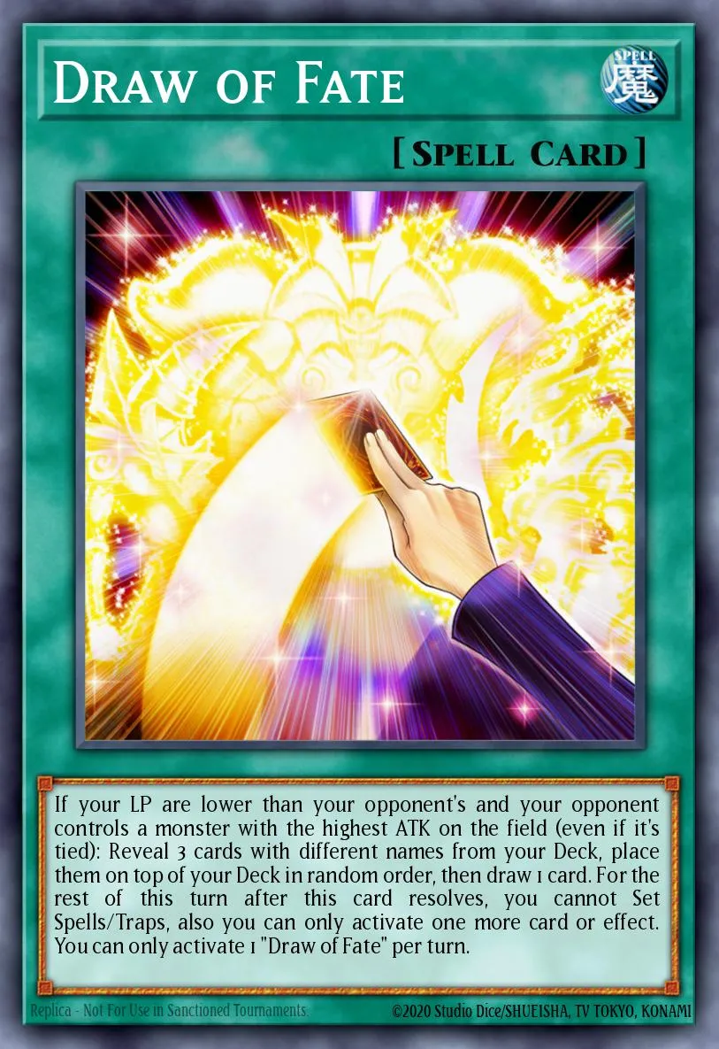Draw of Fate · Duel Power 856784/106