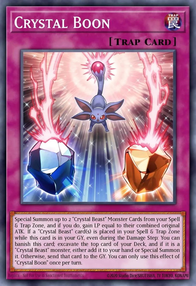 Crystal Boon · Structure Deck: Legend of the Crystal Beasts 85766789/46