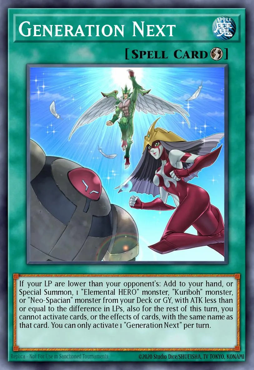 Generation Next · Legendary Duelists: Magical Hero 85787173/56