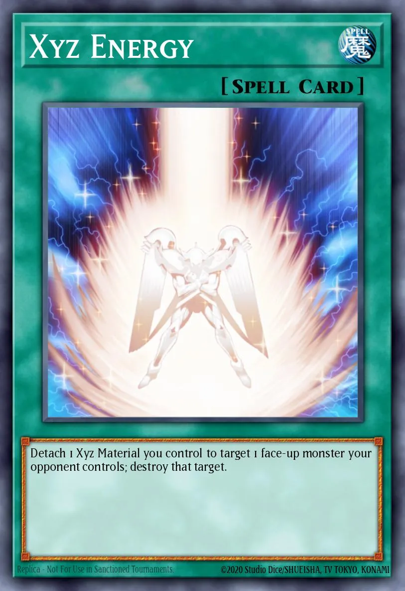 Xyz Energy · Starter Deck: Dawn of the Xyz 85839825/43