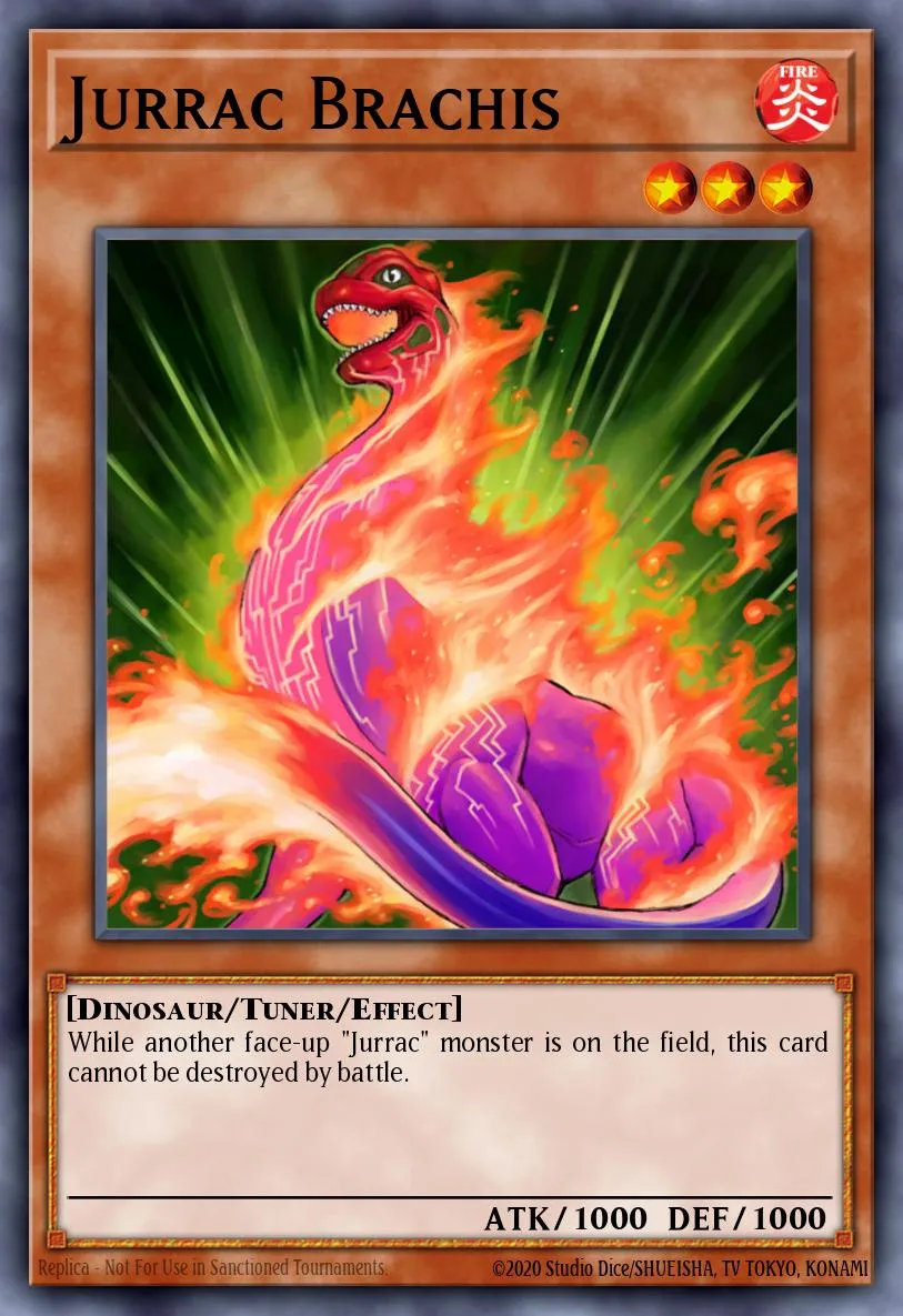 Jurrac Brachis · Duel Terminal 3 8594079/100