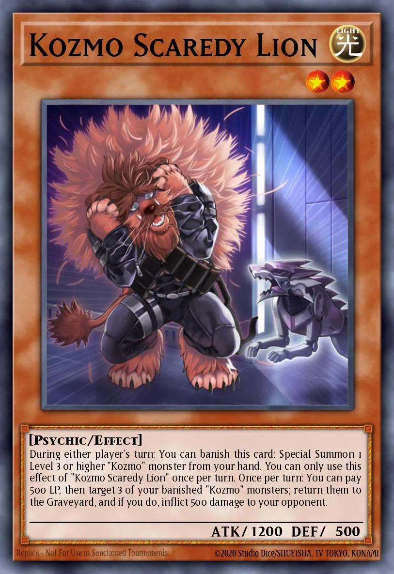 Kozmo Scaredy Lion · Shining Victories: Special Edition 86013171/4