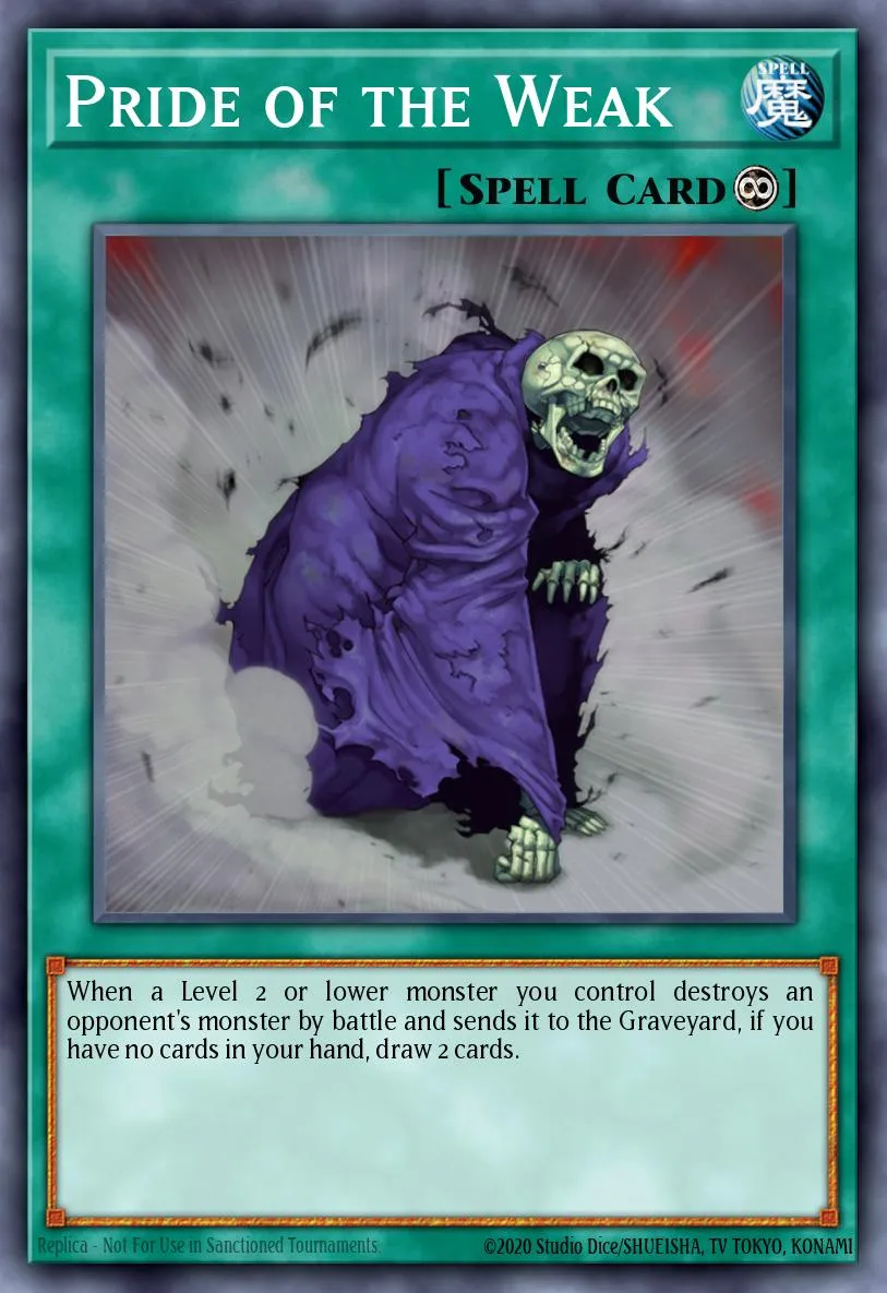 Pride of the Weak · Starter Deck: Yu-Gi-Oh! 5D's 2009 86016245/43