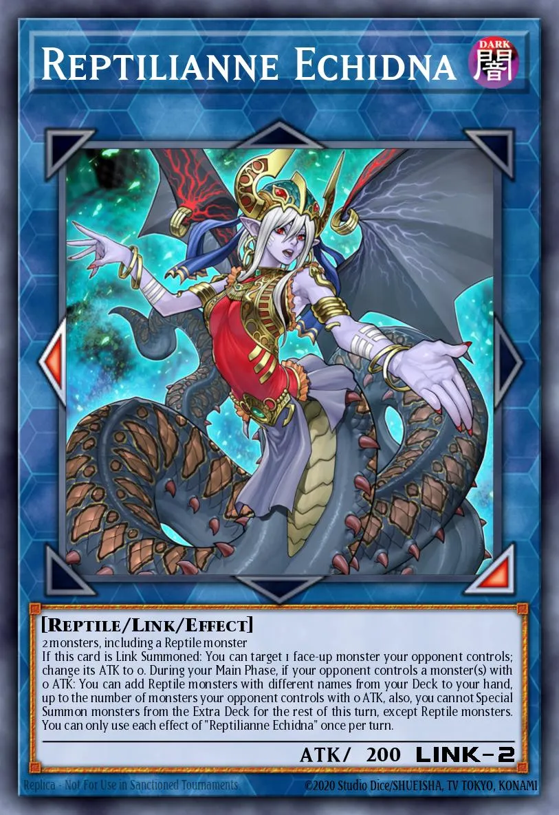 Reptilianne Echidna · Duel Overload 8602351/100