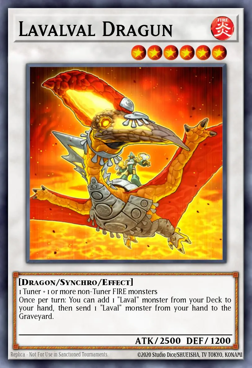 Lavalval Dragun · Duel Terminal 6b 8611007/50