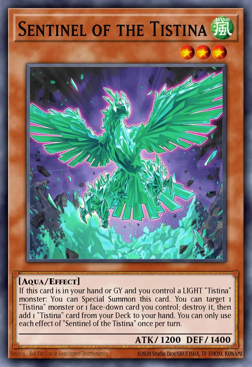 Sentinel of the Tistina · Yu-Gi-Oh (No Set) 86111442