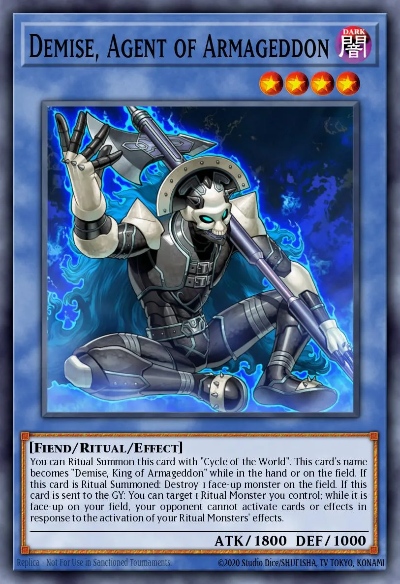 Demise, Agent of Armageddon · Cybernetic Horizon Special Edition 86124104/4