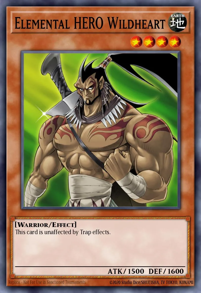 Elemental HERO Wildheart · Elemental Energy: Special Edition 86188410/4
