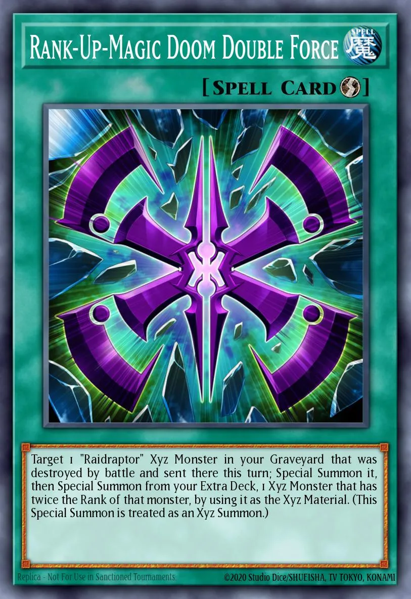 Rank-Up-Magic Doom Double Force · Wing Raiders 86196216/60
