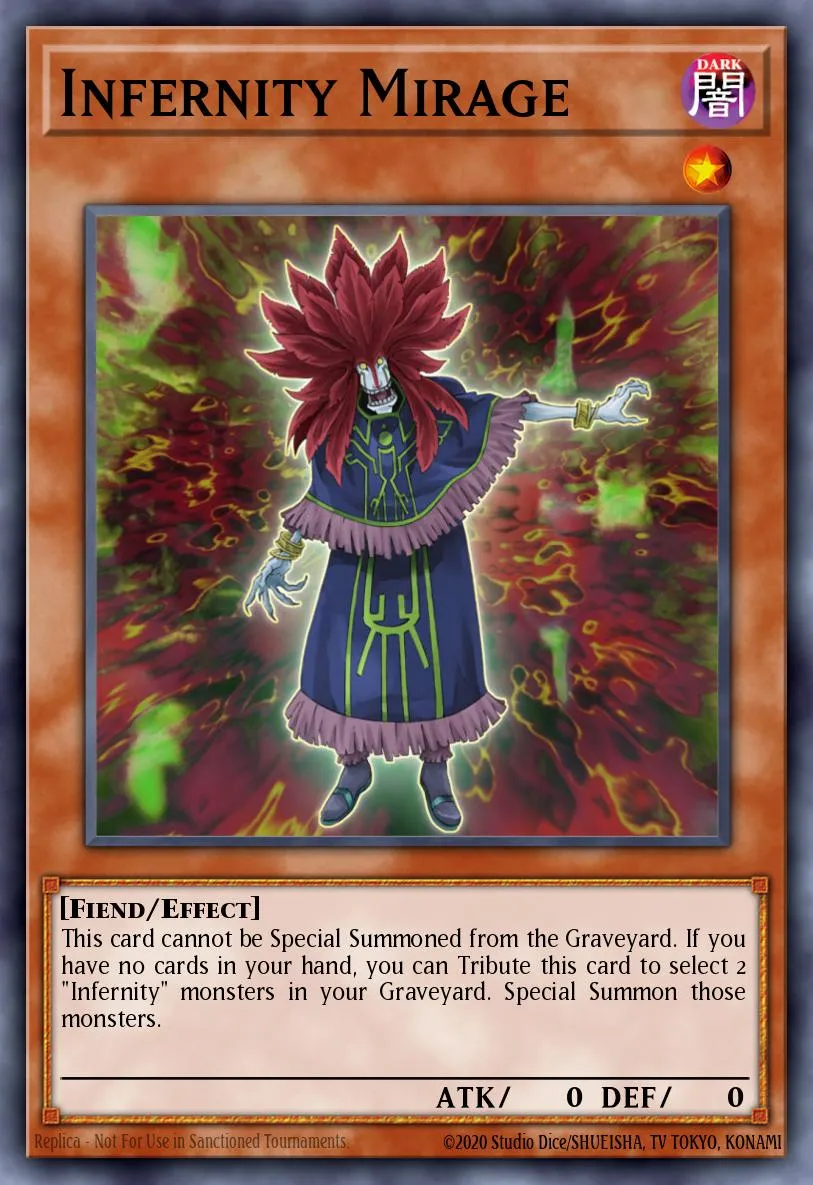 Infernity Mirage · The Shining Darkness Sneak Peek Participation Card 86197239/1