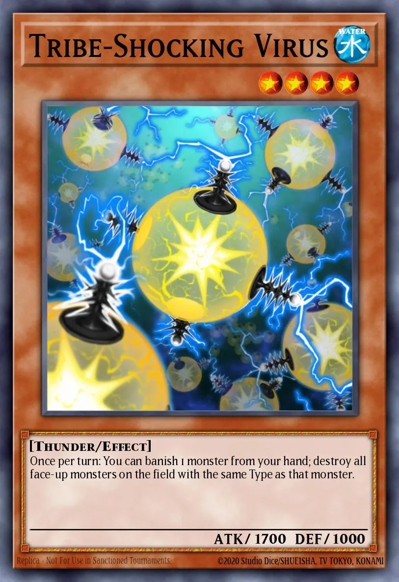 Tribe-Shocking Virus · Photon Shockwave Sneak Peek Participation Card 86361354/1