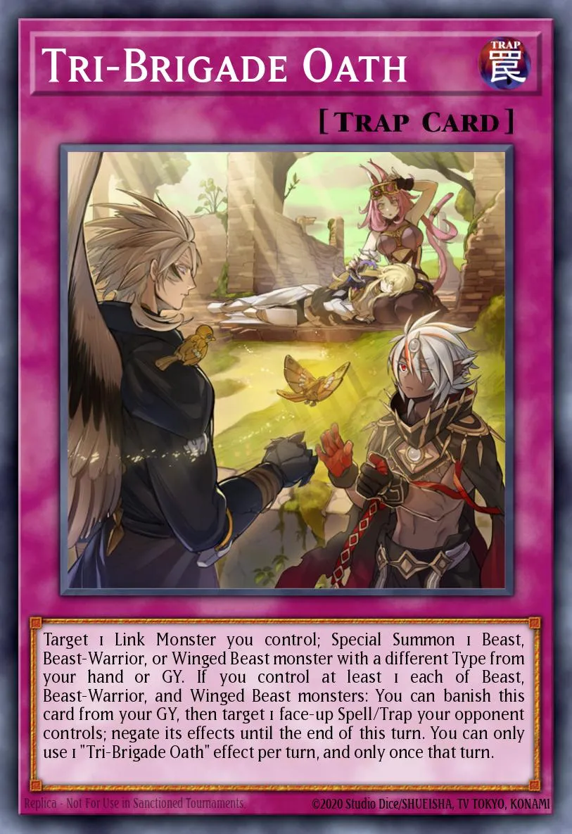 Tri-Brigade Oath · Phantom Rage Premiere! promotional card 86379342/1