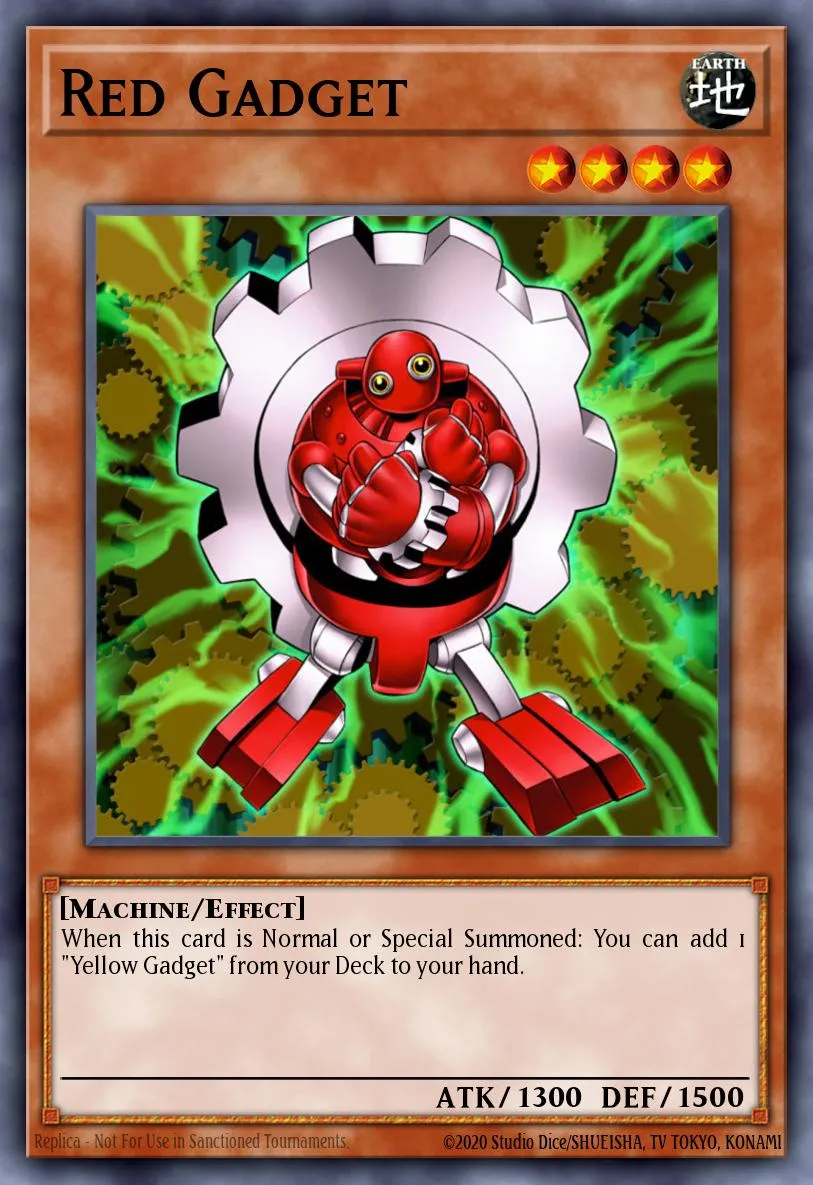 Red Gadget · Structure Deck: Machine Re-Volt 86445415/37