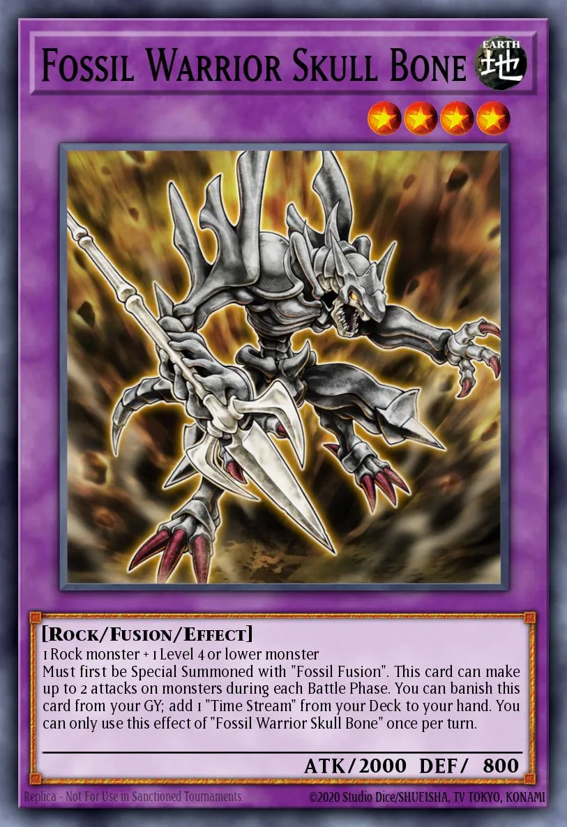 Fossil Warrior Skull Bone · Battles of Legend: Armageddon 86520461/94
