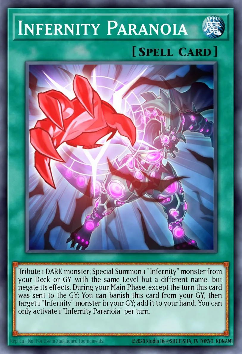 Infernity Paranoia · Phantom Rage Premiere! promotional card 86547356/1