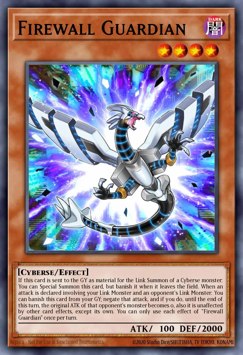 Firewall Guardian · Dark Neostorm Special Edition 86605184/4