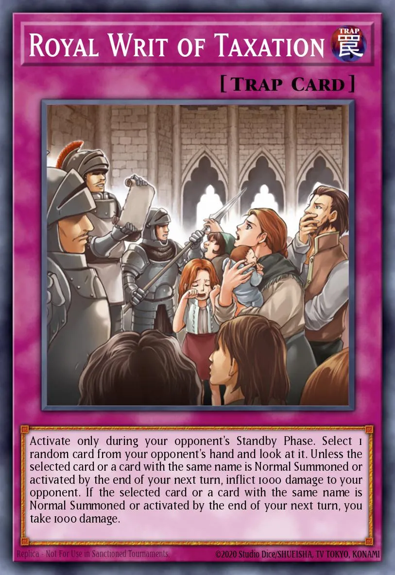 Royal Writ of Taxation · Power of the Duelist 86742443/60