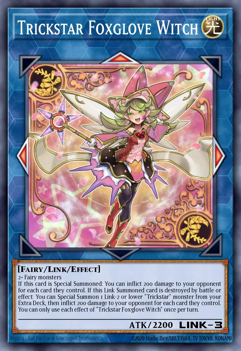 Trickstar Foxglove Witch · Duel Power 86750474/106