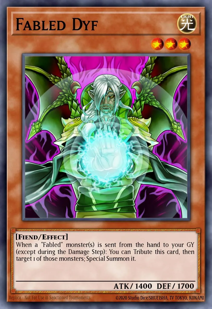 Fabled Dyf · Duel Terminal 3 86840720/100