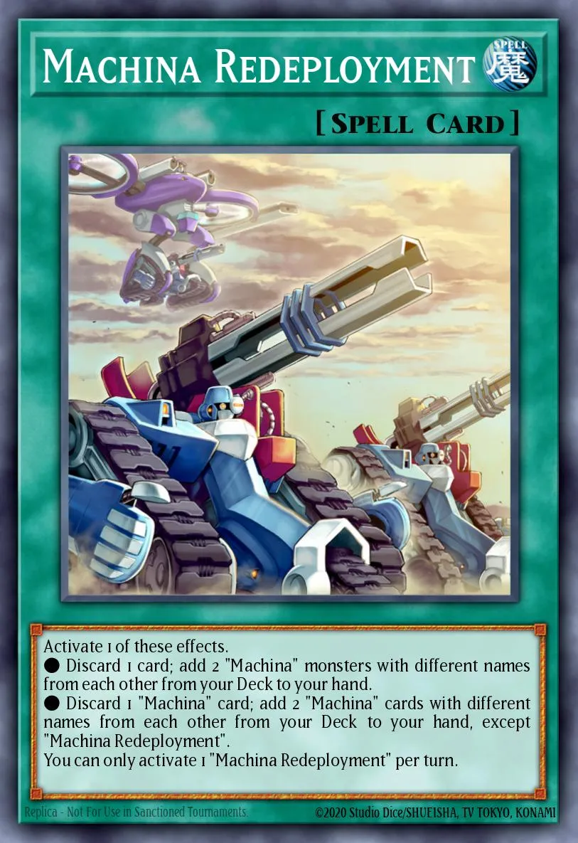 Machina Redeployment · Structure Deck: Mechanized Madness 86852702/41