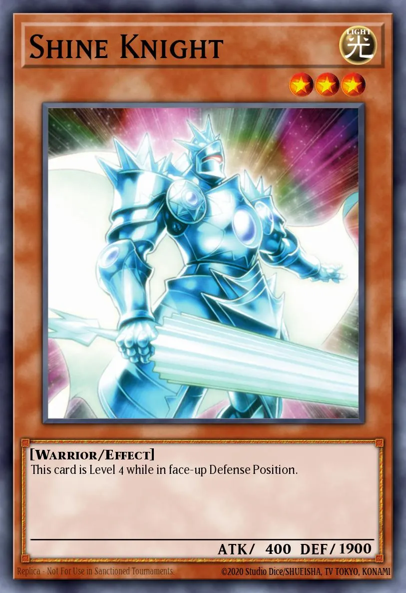 Shine Knight · Starter Deck: Dawn of the Xyz 86952477/43