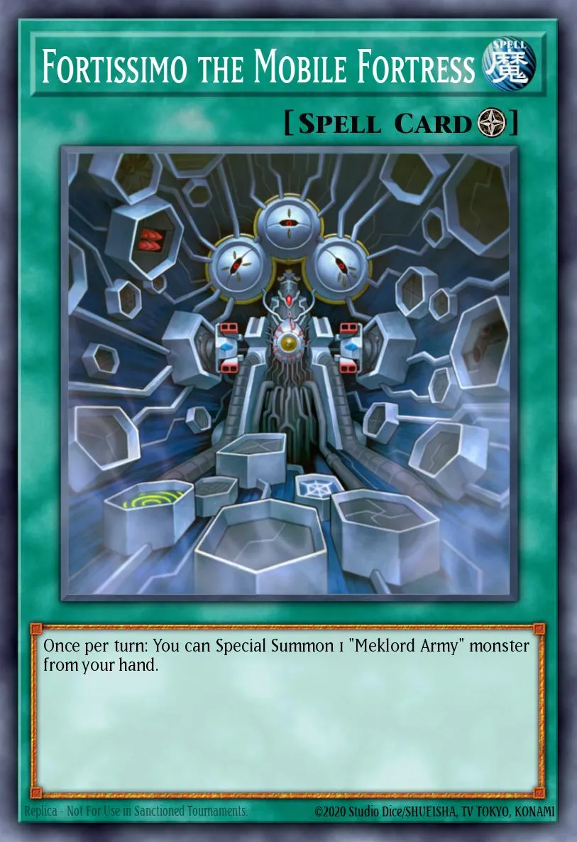 Fortissimo the Mobile Fortress · Extreme Victory Sneak Peek Participation Card 86997073/1