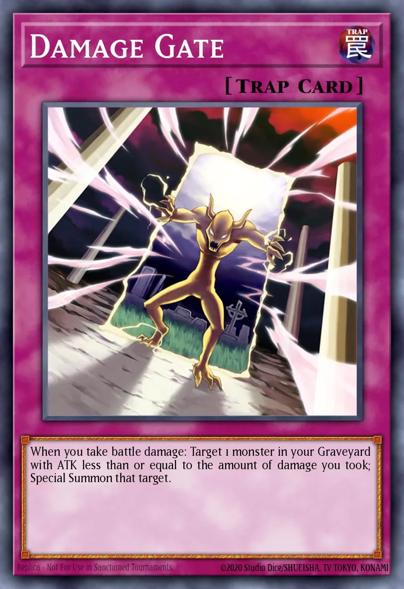 Damage Gate · The Shining Darkness Sneak Peek Participation Card 87106146/1