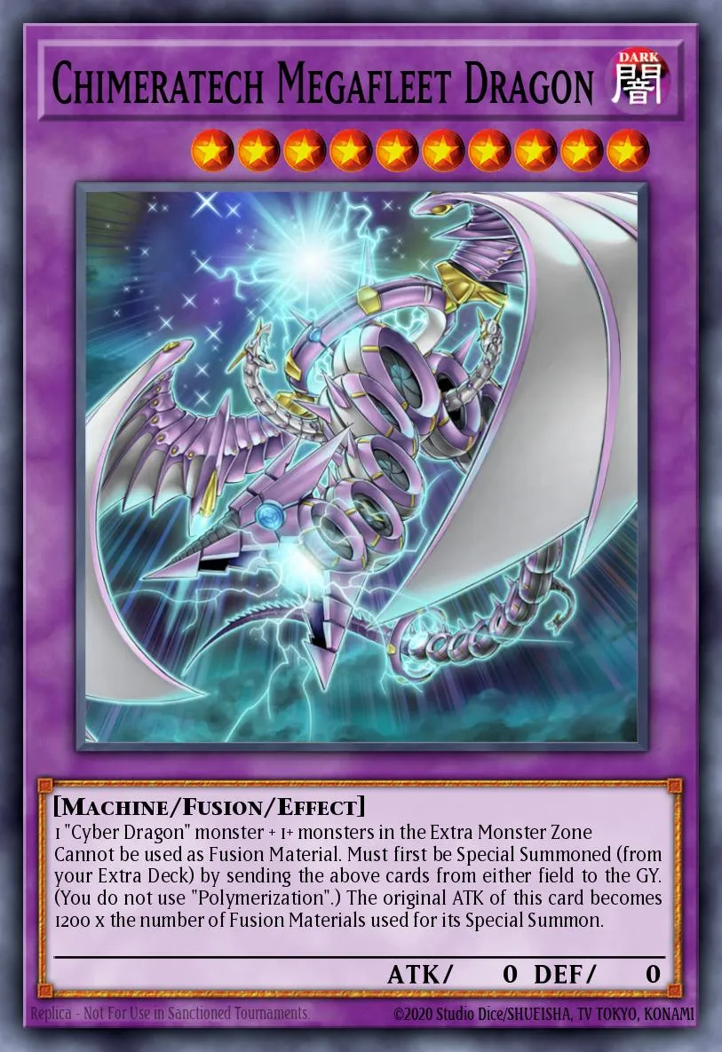 Chimeratech Megafleet Dragon · Legendary Dragon Decks 87116928/111