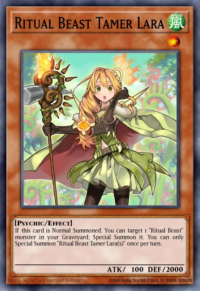 Ritual Beast Tamer Lara · The Secret Forces 87118301/60