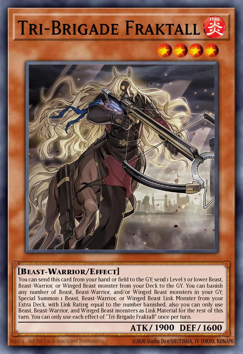 Tri-Brigade Fraktall · Phantom Rage Premiere! promotional card 87209160/1